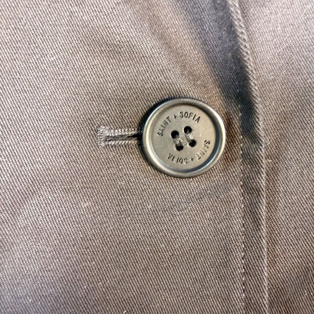 Saint + Sofia Blazer Jacket With Buttons, Black, … - image 6